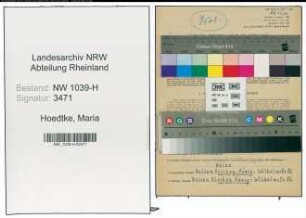 Entnazifizierung Maria Hoedtke , geb. 17.01.1901 ()