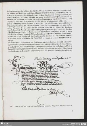 Gruß an Prof. von Larisch, 1917, nach Rückkehr aus dem Felde