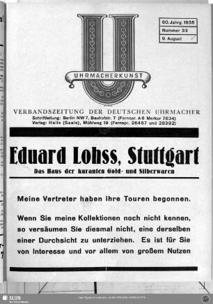Anzeigen Nr. 33