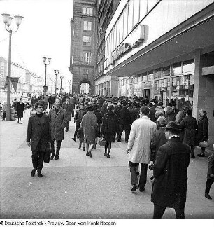 Altmarkt und Wilsdruffer Straße