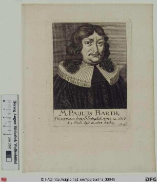 Bildnis Paul Barth