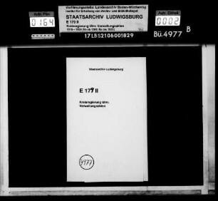 Gemeinderechtsverhältnisse in Drackenstein, Gosbach, Großsüßen, Hausen, Hofstett-Emerbuch, Hohenstadt, Kuchen und Mühlhausen