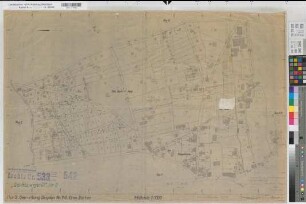 Dingden (Hamminkeln), Flurbereinigung Dingden, Bl.2 Schätzungsriß Flur 2