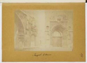 Marienkirche, Stargard: Ansichten (aus: Skizzen- und Fotoalbum 28)