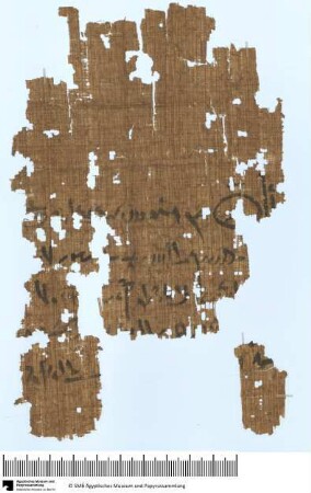 Demotischer Papyrus, Vertrag