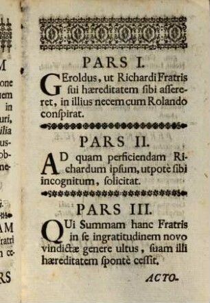 Triumphus Amoris Fraterni : In Scenam Datus à Poesi Augustana In Gymnasio Societatis Jesu Ad S. Salvatorem. Anno M. DCC. XXXVI