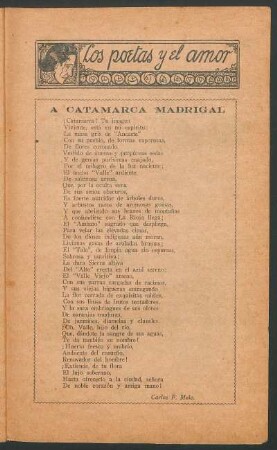 Los poetas y el amor