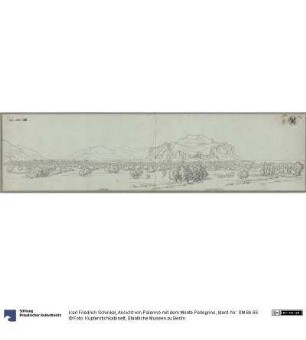 Ansicht von Palermo mit dem Monte Pellegrino
