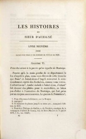 Histoire universelle, 6. 1579 - 1585