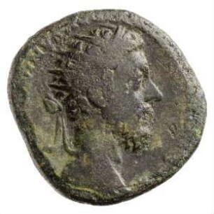 Münze, Dupondius, Dezember 176 - Herbst 177 n. Chr.