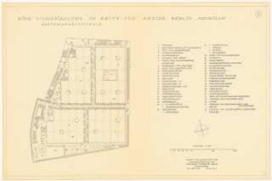 Siedlung Britz-Süd, Berlin-Neukölln: Pflanzplan Gartenarbeitsschule 1:500