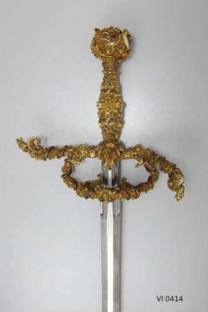 Rapier / Garnitur bestehend aus Rapier und Dolch mit Dolchscheide