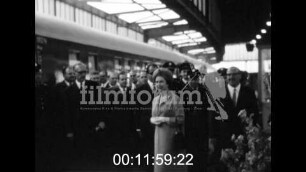 Elisabeth II. besucht Duisburg 25.05.1965