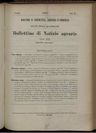 Ottobre. Num. 25.
