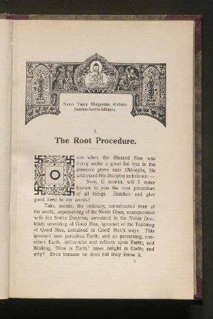 I. The Root Procedure