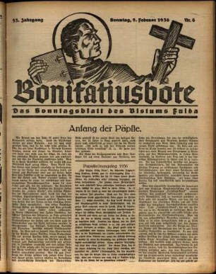 Ausgabe vom Sonntag, den 09. Februar 1936.