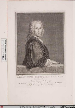 Bildnis Bernhard Siegfried Albinus