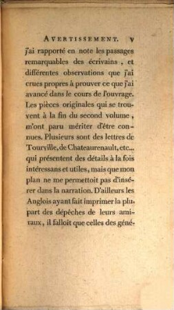 Histoire Des Progrès De La Puissance Navale De L'Angleterre, 1. (1786). - VII, 491 S.