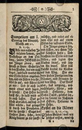 3-108, Evangelia und Episteln