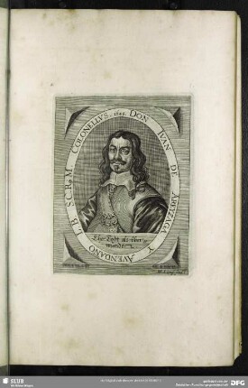 Don Ivan Areyzaga Y Avendaño L.B. S.C.Rq[ue] M. Colonellus. 1649.