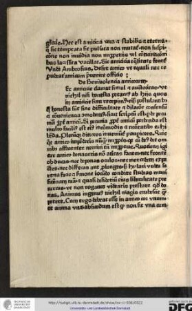 [P]er amicitie clamat simul et auctoritas, ut nichil nisi honesta petamus ab hiis quos in amicitie sinu recipimus...