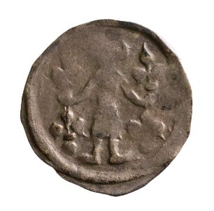 Münze, Pfennig, um 1375 (1373-1415)