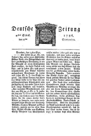 Dresden, den 24sten Sept.