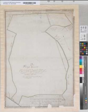 Die Flinger Gemarke. Aus Auftrag des Registrators Leers Apr. 1811 aufgenommen durch J. W. Buschmann, geometra ...