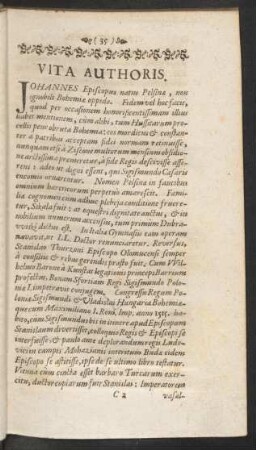 Vita Authoris