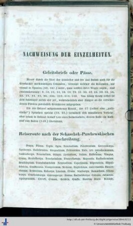 Geleitbriefe oder Pässe.