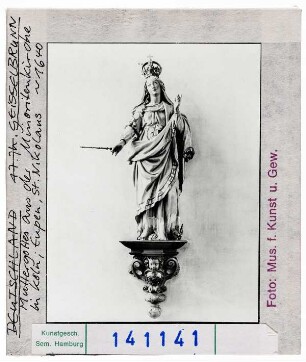 J. Geisselbrunner: Muttergottes aus der Minoritenkirche in Köln Eupen