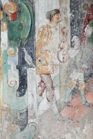 Legende des heiligen Laurentius — Wandbild