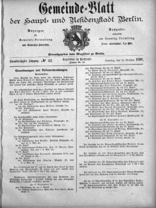 1890,42: No. 42, 19. Oktober 1890