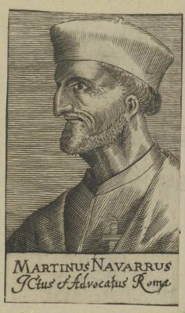 Bildnis des Martinus Navarrus