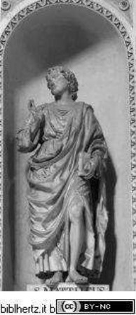 Apostel, Heilige, Evangelisten und Kirchenväter, Matthäus-Nische, Heiliger Matthäus