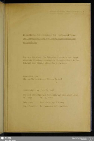 Ökonomische Erfordernisse der Kostenermittlung und Preisgestaltung von Braunkohlenschwelereierzeugnissen