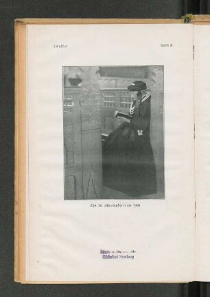 Abb. 18. Altenländerin um 1900