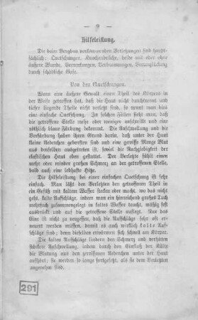II. Hilfeleistung