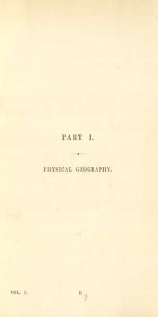 Part I. Physical geography