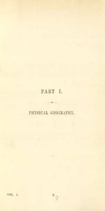 Part I. Physical geography