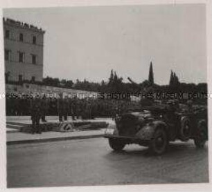 Wehrmachtssoldaten, Siegesparade in Athen