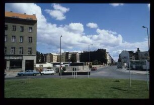 Diapositiv: Moritzplatz, Oranienstraße, 1989