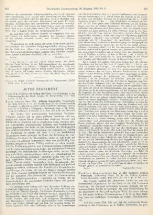 826-827 [Rezension] List of old testament peshiṭta manuscripts