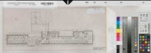 Arnsberg, Bezirksregierung, Hauptgebäude, Seibertzstr. 1, Altbau, Dachgeschoss, Grundriss