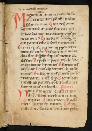 Canticum Mariae virginis