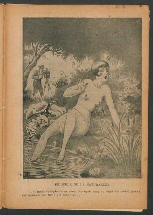 Película de la naturaleza [Chiste gráfico]