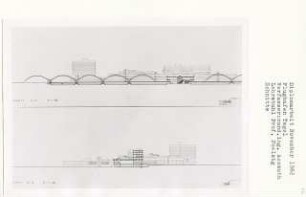 Flughafen Tegel, Berlin-Reinickendorf (Diplomarbeit bei Peter Poelzig): Schnitte 1:500