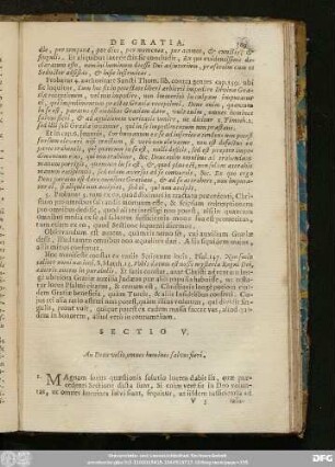 Sectio V. An Deus velit omnes homines salvos fieri.