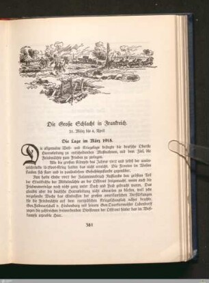 Die Lage im März 1918