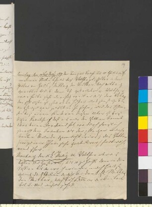 Brief von Goethe, August von an Goethe, Johann Wolfgang von